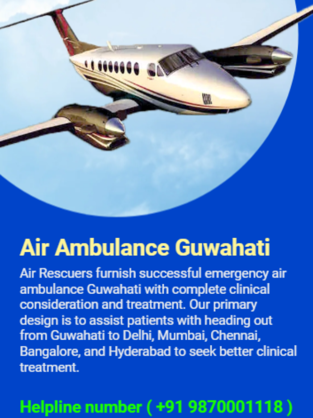 air ambulance guwahati - Air Rescuers